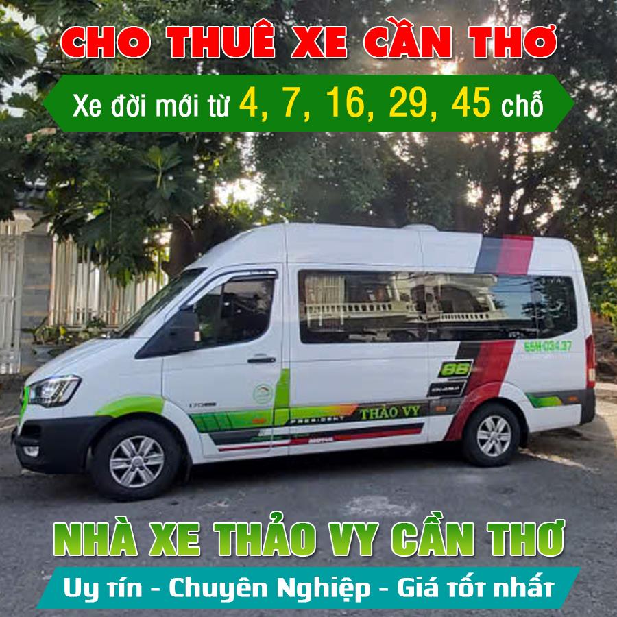 Thuê xe 16 chỗ Cần Thơ