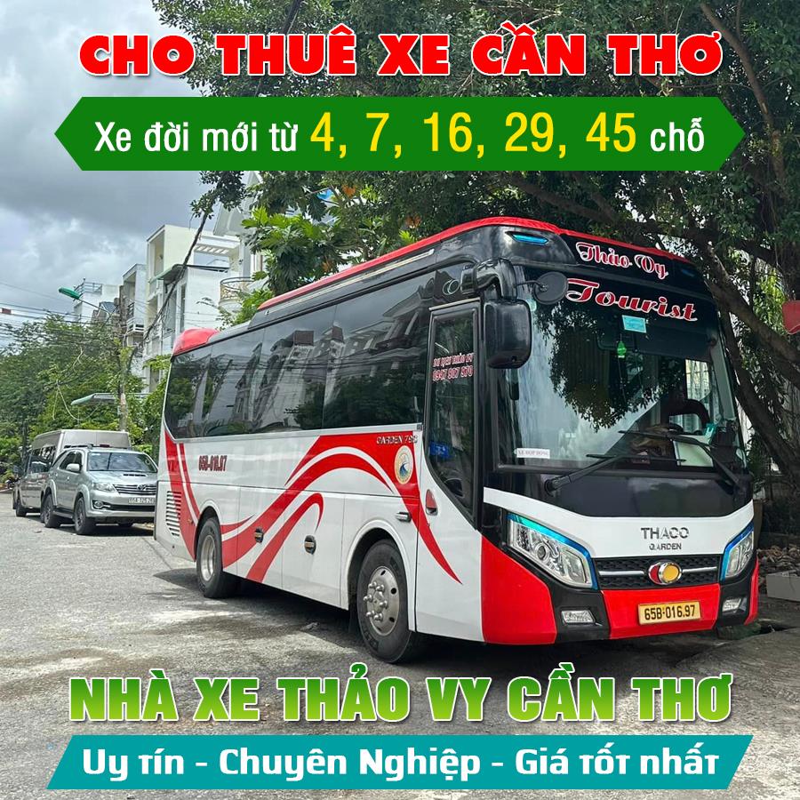 Thuê xe 29 chỗ Cần Thơ