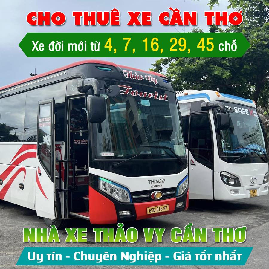 Thuê xe 45 chỗ Cần Thơ