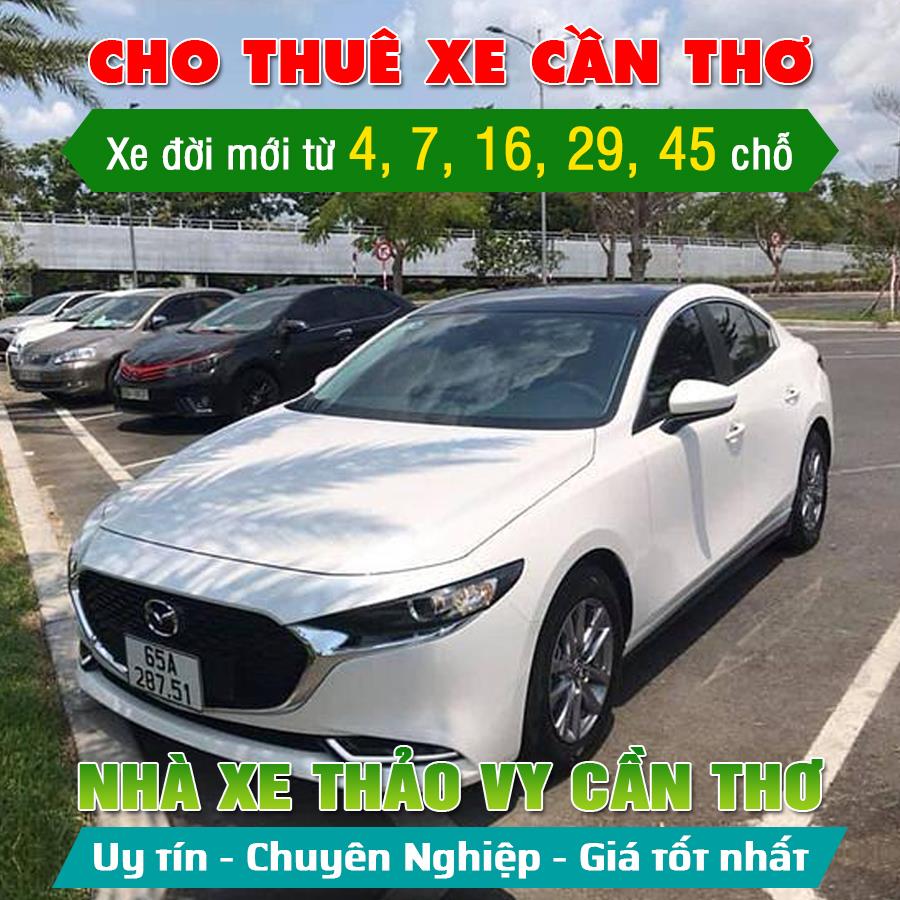 Thuê xe 4 chỗ Cần Thơ